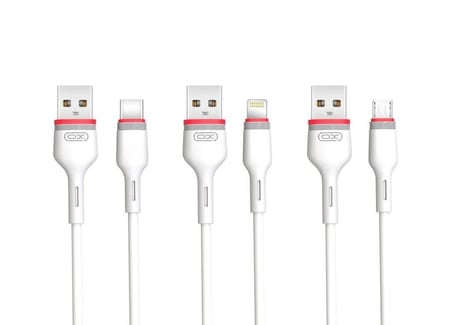 NB-P171 Usb-A to 1000mm Mikro Usb Şarj Data Kablosu Akıllı Cihaz Dosya Aktarımı Bağlantı Ucu