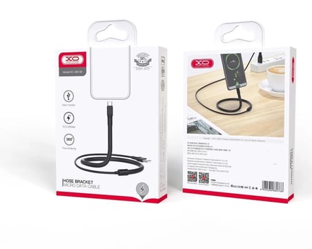 NB-195 2.4A 1.2metre USB-A to Micro USB Kablosu Tablet Araç Bireysel