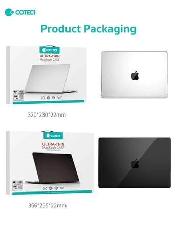 COTECi MacBook Pro 13.3 Kılıf A1706 A1708 A1989 A2159 A2289 A2251 A2338 Günlük Ofis Parlak
