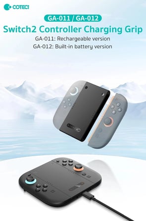 COTECi Nintendo Switch 2 Joy-Con Şarjlı Aparatı Oyuncu Aracı Konsol Ürünü Oyun Tutacağı