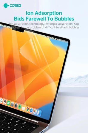 COTECi Neo HD Laptop Ekran Koruyucu Film Şeffaf Koruma Bilgisayar Cihaz