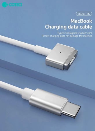 COTECi MacBook USB-C Hızlı Şarj ve Data Kablosu İletişim Bilgisayar Bireysel
