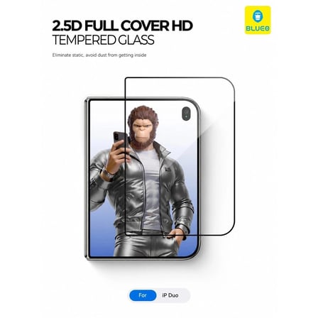 BLUEO İphone Duo 5pcs Pack-2.5D Silk full cover glass HD Telefon Gereci Cep Telefonu Ekran Tabakası