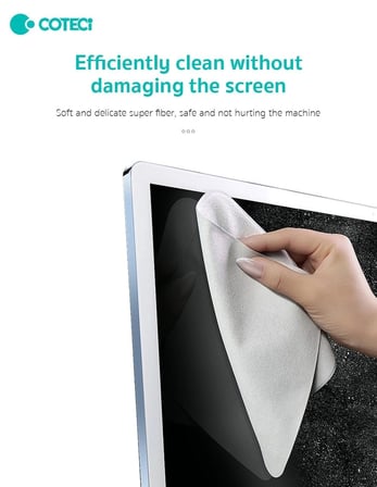 COTECi Mikrofiber Lens ve Ekran Temizleme Bezi Çizmez Pratik Muhafaza Bakım