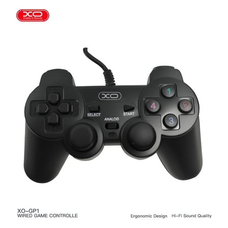 GP1 Kablolu Analoglu Oyun Kolu - PC Uyumlu Joystick Donanım Sistem Hobi Gereci