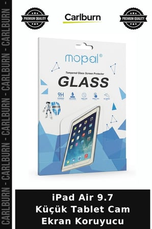 iPad Air 9.7 Küçük Tablet Cam Ekran Koruyucu Cihaz Aksesuarı Aksesuar Koruma Camı