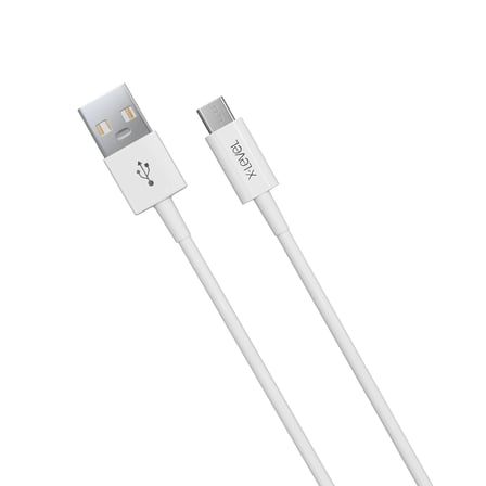 XCC8600 12W 1.2 Metre USB-A to Micro Silikon Yedek Kablo Cihaz Kablosu Pratik Ürün