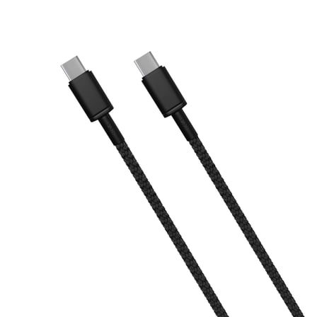 XCC8910 65W QC 3.0 Destekli USB-C 1.2 Metre Hasır Taşınabilir Parça Mobil Aksesuar Telefon Aksesuarı