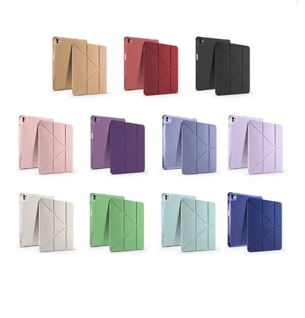 Poco Pad 12.1 Standlı Smart Tablet Kılıfı Taşınabilir Kılıf Akıllı Kap Cihaz Kapağı