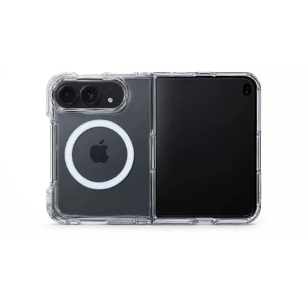 Clear Cover iphone Duo Şeffaf Koruyucu Telefon Kılıfı Ek Koruma Ekipman Mobil Aksesuar