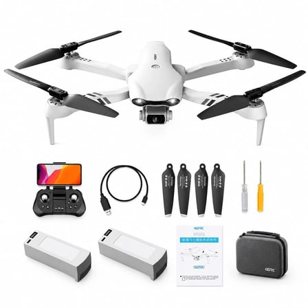 4DRC F10 Çift Akıllı Konumlandırma Drone 6K Pilot Eğlence Dijital