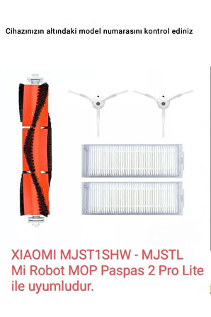 Xiaomi Mi Robot Vakumlu Paspas 2 Pro Mjst1shw Mjstl Uyumlu Yedek Set