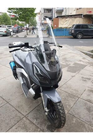 Moto Gusto Dream 150 Ön cam 2023 2024 Model Yılı 65cm Şeffaf Renk 4mm Orta Boylu Cam Cam