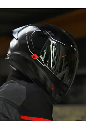 Y.100R BARON MAT SİYAH KASK
