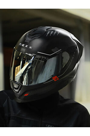 Y.100R BARON MAT SİYAH KASK