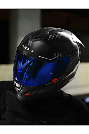 Y.100R BARON MAT SİYAH KASK
