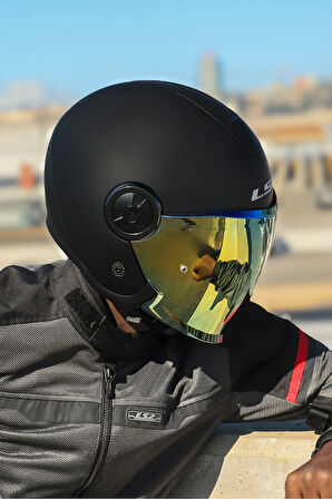 CLASSY MAT SİYAH KASK