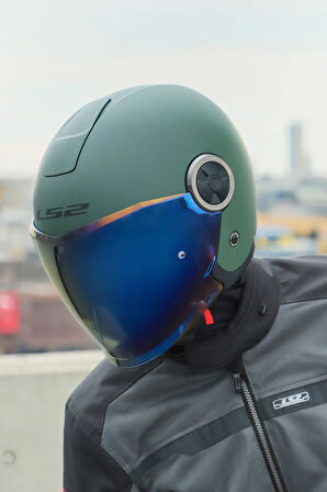 CLASSY MAT YEŞİL KASK