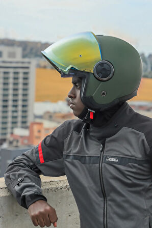 CLASSY MAT YEŞİL KASK