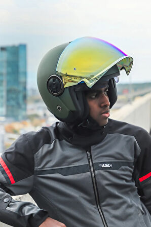 CLASSY MAT YEŞİL KASK