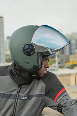 CLASSY MAT YEŞİL KASK