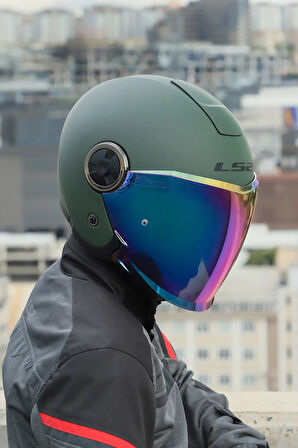 CLASSY MAT YEŞİL KASK