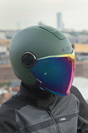 CLASSY MAT YEŞİL KASK