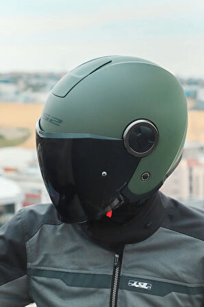 CLASSY MAT YEŞİL KASK