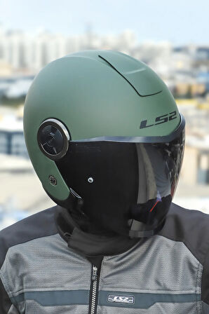 CLASSY MAT YEŞİL KASK