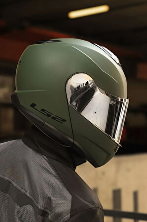 STROBE 2 MAT YEŞİL KASK