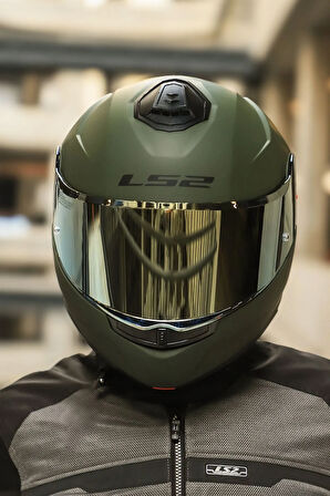 STROBE 2 MAT YEŞİL KASK