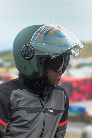 CLASSY MAT YEŞİL KASK