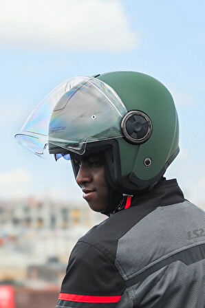 CLASSY MAT YEŞİL KASK