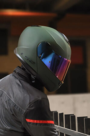 STROBE 2 MAT YEŞİL KASK