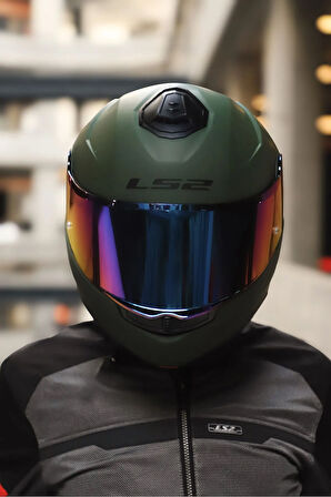 STROBE 2 MAT YEŞİL KASK