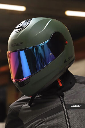 STROBE 2 MAT YEŞİL KASK