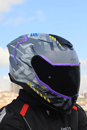 Y.100R URBANGRAM MAT NARDO GRİ KASK