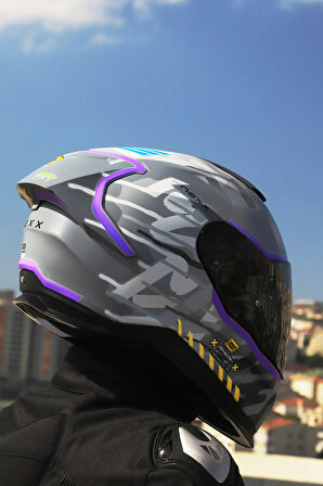 Y.100R URBANGRAM MAT NARDO GRİ KASK