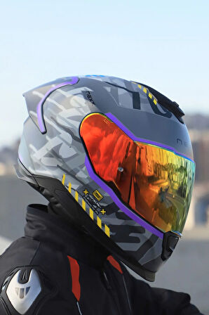 Y.100R URBANGRAM MAT NARDO GRİ KASK