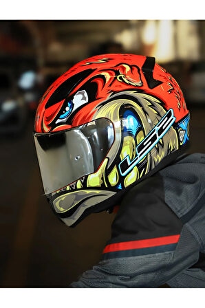 RAPID 2 SPOX KIRMIZI-GRİ KASK