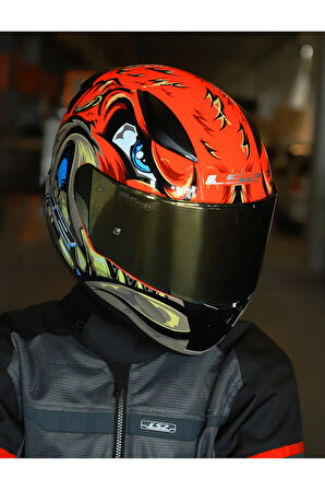 RAPID 2 SPOX KIRMIZI-GRİ KASK