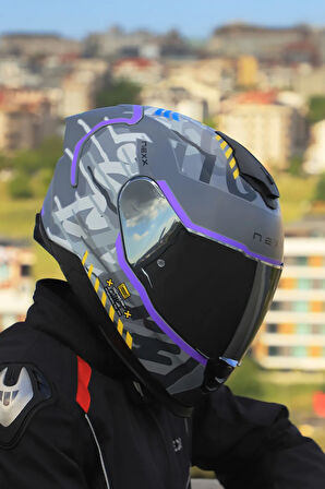 Y.100R URBANGRAM MAT NARDO GRİ KASK