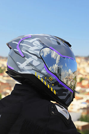 Y.100R URBANGRAM MAT NARDO GRİ KASK