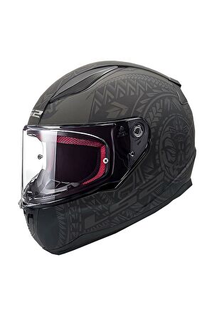 Rapıd Takaroa Mat Siyah Kask