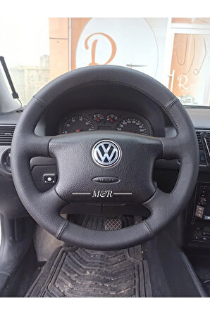 Volkswagen Golf Kaplama Deri Direksiyon Kılıfı