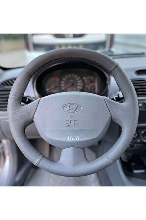 Hyundai Accent Orjinal Kaplama Deri Direksiyon Kılıfı