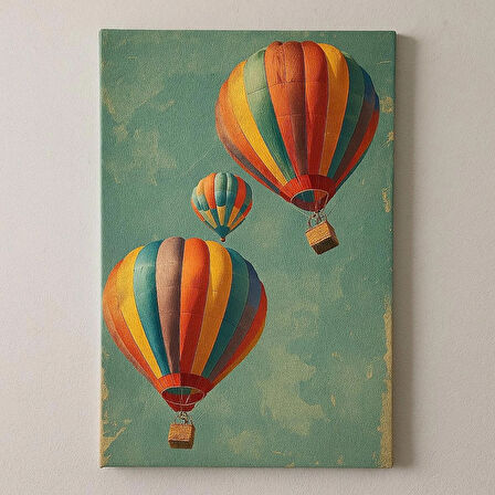 Moranka Sayılarla Boyama Tuval Seti Fırça Boya Dahil (Çıtalı) 40X50 cm - Özgürlüğe Yükseliş