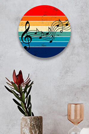 Müzik, Retro, Rock, Gitar, Tablo Modelleri, Tasarım Müzik Poster Şık Duvar Dekorasyonu