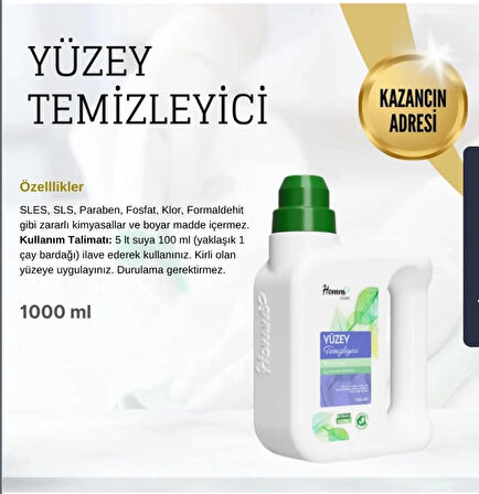 Yüzey temizleyici 