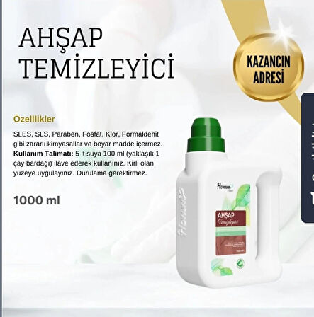 Ahşap temizleyici 